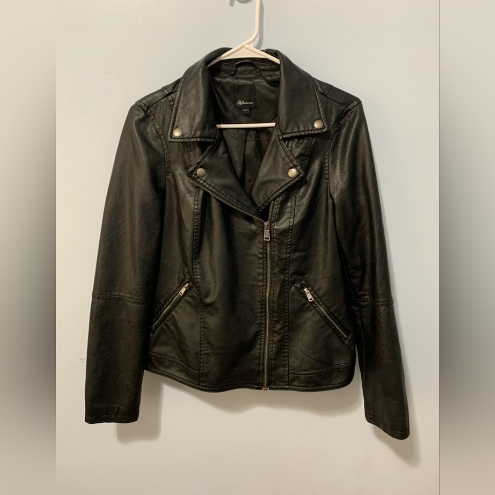 Reitmans black faux jacket